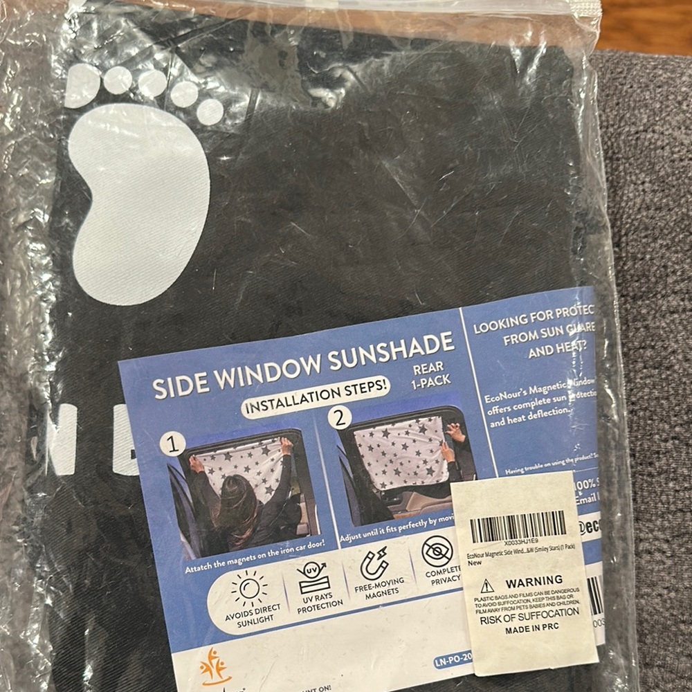 Side Window Sunshade - Black